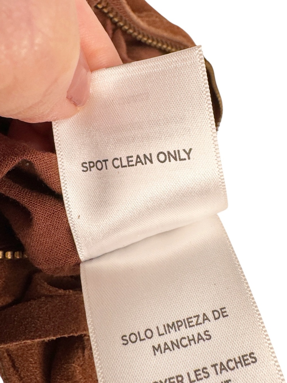 Idyllwind Brown Leather Suede Fringe Crossbody - Picture 8 of 8